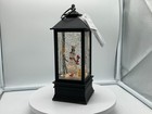 Gerson International Christmas Led Glitter Lantern Snowman Cardinals 9 