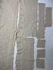 Lot Vintage Handmade Lace Table Runners Set Ivory Doilies Matching Set 8 Pc