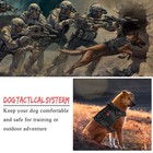 Tactical Service Dog Vest Harness For Medium Large Dog  Military K9 Training    