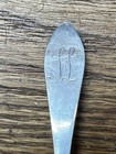 American Coin Silver Pointed Coffee Spoon Timothy Chandler Concord Nh 1791-1820