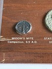 Coins Of The Bible Framed Display Christian Widow   s Mite Denarius Shekel