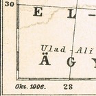 Turkey Greece Syria Palestine Dated 1906 Ottoman Empire  Original  Antique Map