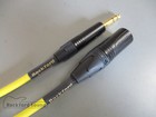 Mogami W2549 Yellow   Gold Neutrik Male Xlr To Trs Balanced Interconnect