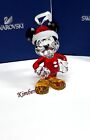 Swarovski Mickey Mouse Santa Ornament Disney Crystal Authentic New 5004690