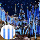 192 288led Meteor Shower Lights Rain Tree String Light Xmas Outdoor Garden Party