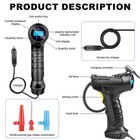 Portable Tire Inflator Air Compressor Pump 12v Rechargeable For Car Motorcycle