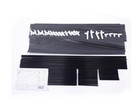 Portable Non Woven Fabric Shoe Rack Organizer Storage Shoes Shelves Space 5tier