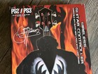 Kiss Gene Simmons Axe Controller Ps2 Ps3 Guitar Hero Game Playstation Unused