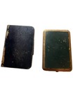 Lot Of 2 Vintage Art Deco Vee Vanity    Lenthe   ric Compacts Powder Mirrors