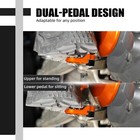 Nicecnc Rear Foot Brake Pedal Pad Lever For Ktm 250 390 Adventure 2020-2024