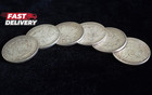 6 Pcs Morgan Dollar Can Be Attracted By Magnets Coin Magic Props