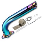 Upgrade Header Exhaust Pipe Kit For Non Hemi Predator 212cc 196cc Colorful