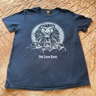 The Lion King Broadway Musical Graphic Glitter Shirt Size Large L  Simba Black