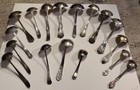 19  Gravy Sauce Ladles Serving Flatware Silverplate Lot Vintage All Excellent