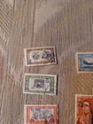 Lot Of 7 Bolivia Cancelled Postage Stamps Vintage Collection Vtg South America