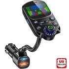 Car Bluetooth Fm Transmitter Radio Mp3 Wireless Adapter Hands-free 3port Charger