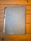 Vintage Scrapbook  Album Photos Lithographs Postcards Ephemera