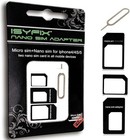 Sim Card Adapter Nano Micro - Standard 4 In 1 Converter Kit With Steel Tray Ejec