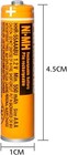 4 Panasonic 1 2v Ni-mh Aaa Rechargeable Batteries For Cordless Phones From Usa