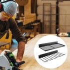 Resin Storage Shed Shelf  Wall Mounted Storage Basket Shed Accessory Set With   