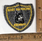 Vintage Michigan Tech University Huskies Logo Felt Patch Ncaa Football Hockey