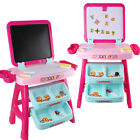 Kids Double-sided Write Paint Activity Desk Magnetic Dry Erase Board Chalkboard