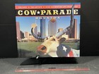 9 - Rare Cow Parade Collectible Figurines  And Cow Parade Houston Hardcover Book