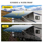 4-ply Weatherproof Vinyl Rv Awning Fabric Replacement 12-20  Outdoor Canopy 18oz