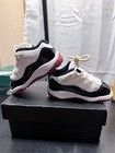 Jordan 11 Retro Low Td White  Black  And Red Color Blocking Size Us 4c