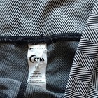 Zyia Active Womens Leggings Lot Of 2 Size 8-10 Herringbone Blue Black Geometric 