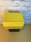 Vintage 1971 Betty Crocker Recipe Card Library Yellow W  Library Index Card