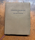 1942 Wwii Usmc Vet Strength For Service God Country Prayer Book   Service Card