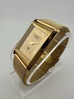 Gold Vintage Seiko Slim Men s Wrist Watch