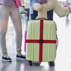 Luggage Straps For Suitcases Travel Belt Suitcase Strap  One_size  4 Pack_red 