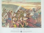 1953 Print Of The 1913 Knocking Out The Moros Us Army Poster 24x20  No  21-48
