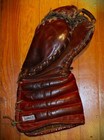 Rare Vintage 1950s Detroit Red Wings Kenesky Goalie Glove Olympic Sporting Goods