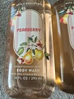 Lot Of 2 - Bath   Body Works Pearberry Body Wash Shower Gel 10 Fl Oz New