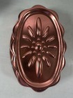 2pc Vintage Copper Color Wall Hanging Jello Molds Display Kitchen Decoration