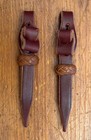 Handmade 3 8  Leather Bit Rein Connectors By Tony Pedrini Of Nevada