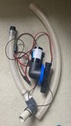 Jabsco 50890-1000 Self Priming Diaphragm Waste Pump Wired With 12v Plug   Pipe