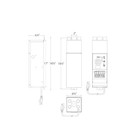 Wac 9150-trn-ss     150w Magnetic Outdoor Lighting Transformer   Stainless Steel 