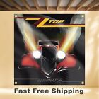 Zz Top Eliminator 4 x4  Banner Album Cover Art Fabric Poster Flag Tapestry