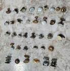 Mixed Estate Lot Of Vintage Cufflinks - Gold Tone   Silver Tone -  5  Pairs