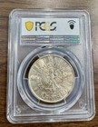 1936 Poland 10 Zlotych Silver Coin Pcgs Au58 About Uncirculated