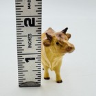 Hagen Renaker Jersey Bull Figurine Light Brown Cattle Cow Rare Htf Read