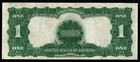 1899  1 Large Size Black Eagle Crisp Vf  xf Silver Certificate 