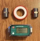 3 4    Digital Turbine Fuel Flow Meter 0 8-13 2 Gpm Inline Npt Diesel Gas New