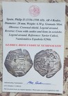 Spanish Colonial Pirate Shipwreck 4 Reales Silver Cob Coin Pendant With Coa 