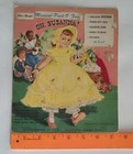 Vintage Oh Susanna 1950 Paper Doll Coloring Punch Out Toy Record Story Book