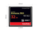 Sandisk 32gb Extreme Pro Compactflash Memory Card Udma 7 Up To 160mb s